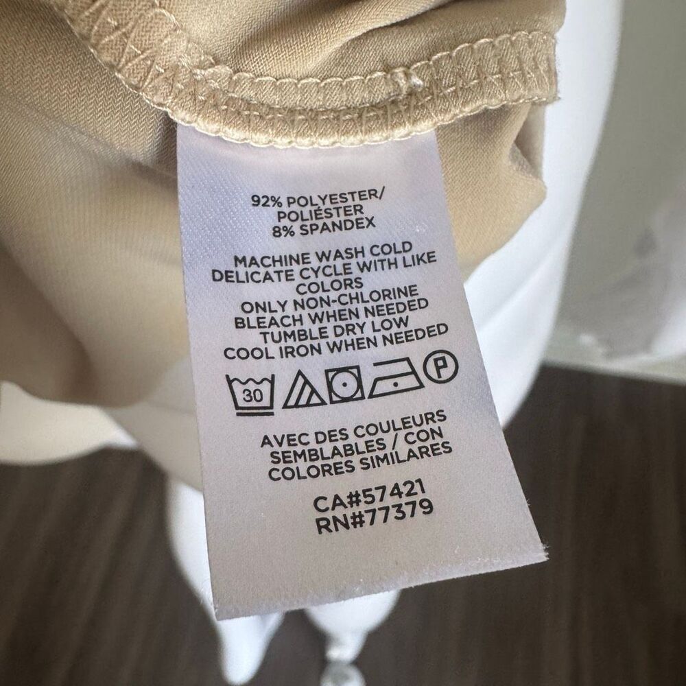 Ann Taylor Side Tie Short Sleeve Wrap Blouse - Picture 5 of 5